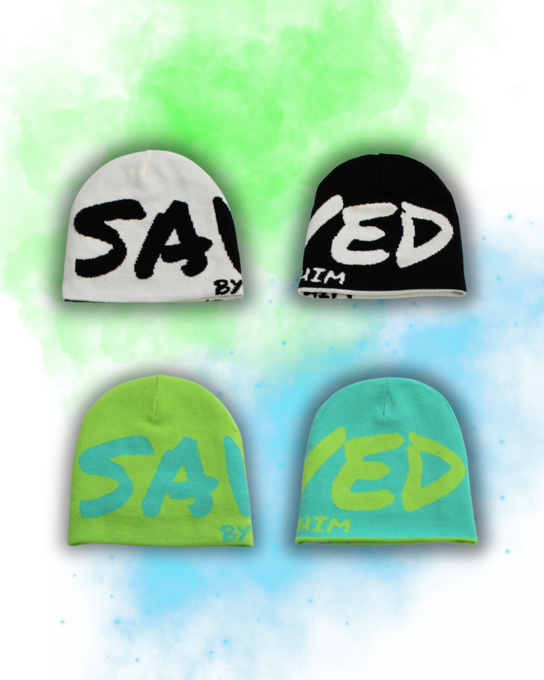 Saved By HIM Beanie Bundle