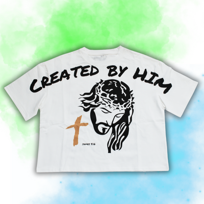 SAVED BY HIM SHORT SLEEVE TEE